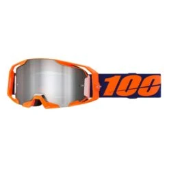 100% Armatic Naranja Neón (plata Espejo Flash)