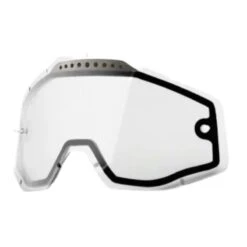 100% Lente Dual Vented Transparente