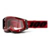100% Racecraft 2rojo / Transparente