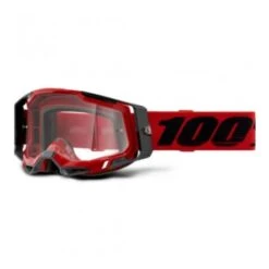 100% Racecraft 2rojo / Transparente