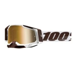 100% Racecraft 2 Snowbird Oro True Espejo