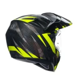 AGV AX9 E2206 MPLK Steppa Carbon / Gris / Amarillo Fluor -Motopasion Ventas agv ax9 e2206 mplk steppa carbon gris amarillo fluor 4