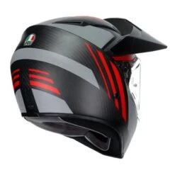 AGV AX9 Multi MPLK Refractive ADV Carbono Mate / Rojo -Motopasion Ventas agv ax9 multi mplk refractive adv carbono mate rojo 3