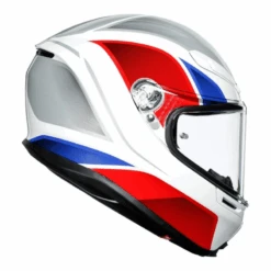 AGV K6 Multi MPLK Hyphen Blanco / Rojo / Azul -Motopasion Ventas agv k6 multi mplk hyphen blanco rojo azul 2