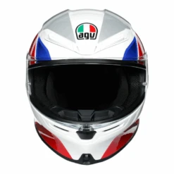 AGV K6 Multi MPLK Hyphen Blanco / Rojo / Azul -Motopasion Ventas agv k6 multi mplk hyphen blanco rojo azul 4