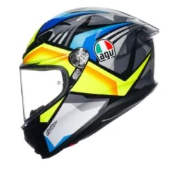 AGV K6 S E2206 MPLK Joan Negro / Azul / Amarillo -Motopasion Ventas agv k6 s e2206 mplk joan negro azul amarillo 2