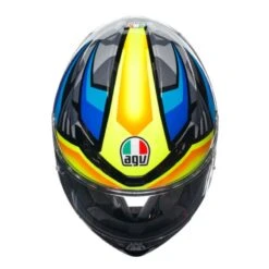 AGV K6 S E2206 MPLK Joan Negro / Azul / Amarillo -Motopasion Ventas agv k6 s e2206 mplk joan negro azul amarillo 4