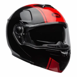 BELL SRT Modular Ribbon Negro / Rojo 10 BELL SRT Modular Ribbon Negro / Rojo -Motopasion Ventas bell srt modular ribbon negrorojo 2