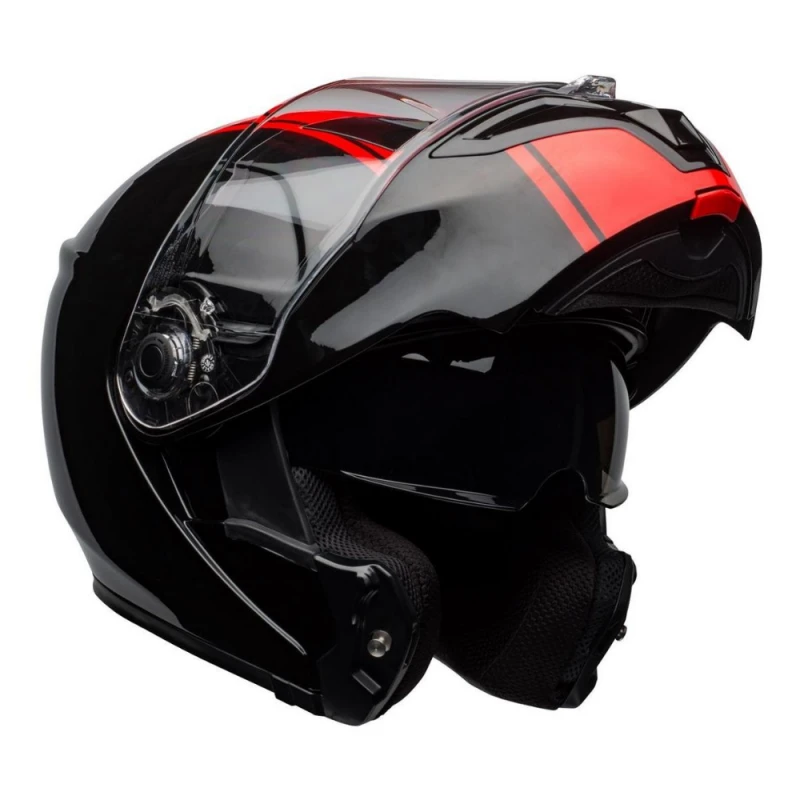 BELL SRT Modular Ribbon Negro / Rojo 4 BELL SRT Modular Ribbon Negro / Rojo - Imagen 4