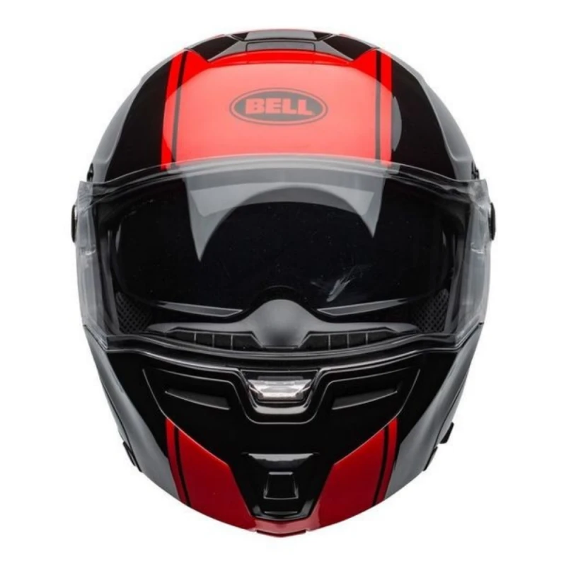 BELL SRT Modular Ribbon Negro / Rojo 6 BELL SRT Modular Ribbon Negro / Rojo - Imagen 6