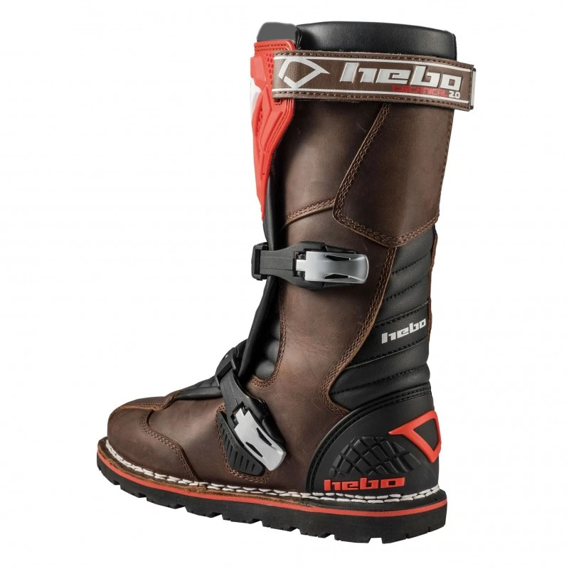 HEBO Technical 2.0 Cuero Natural / Rojo 4 HEBO Technical 2.0 Cuero Natural / Rojo - Imagen 4