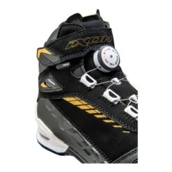IXON Bull WP Lady Negro / Blanco / Dorado -Motopasion Ventas botas ixon bull wp lady negro blanco dorado 3