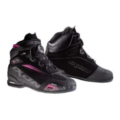 IXON Bull WP Lady Negro / Fucsia