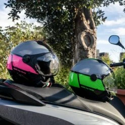 CGM 167R FLO Step Forma Gris / Verde -Motopasion Ventas cgm 167r flo step forma gris verde 4