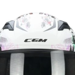 CGM 265S Lucky Music Blanco / Rosa -Motopasion Ventas cgm 265s lucky music blanco rosa 3