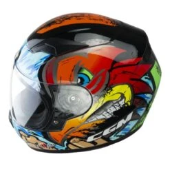 CGM 265X Lucky Boxer Azul / Rojo / Verde -Motopasion Ventas cgm 265x lucky boxer azul rojo verde 2