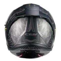 CGM 363S Shot Nippo Negro Mate / Amarillo Fluor -Motopasion Ventas cgm 363s shot nippo negro mate amarillo fluor 2