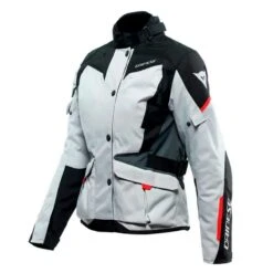 DAINESE Tempest 3 D-DRY Lady Gris / Negro / Rojo