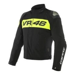 DAINESE VR46 Podium D-Dry Negro / Amarillo