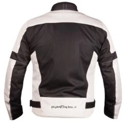 QUARTER MILE Tracer Gris / Negro 3 QUARTER MILE Tracer Gris / Negro -Motopasion Ventas chaqueta quarter mile tracer gris negro 1
