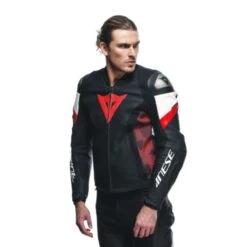 DAINESE Avro 5 Negro / Rojo Lava / Blanco -Motopasion Ventas dainese avro 5 negro rojo lava blanco 2