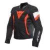 DAINESE Avro 5 Tex Negro / Rojo Fluor / Blanco