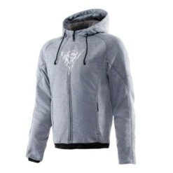 DAINESE Bovisa Safety Hoodie Full Zip Gris-melange / Negro