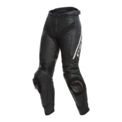 DAINESE Delta 3 Lady Leather Negro / Blanco