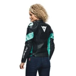 DAINESE Racing 4 Mujer Negro / Verde-agua 7 DAINESE Racing 4 Mujer Negro / Verde-agua -Motopasion Ventas dainese racing 4 mujer negro verde agua 2