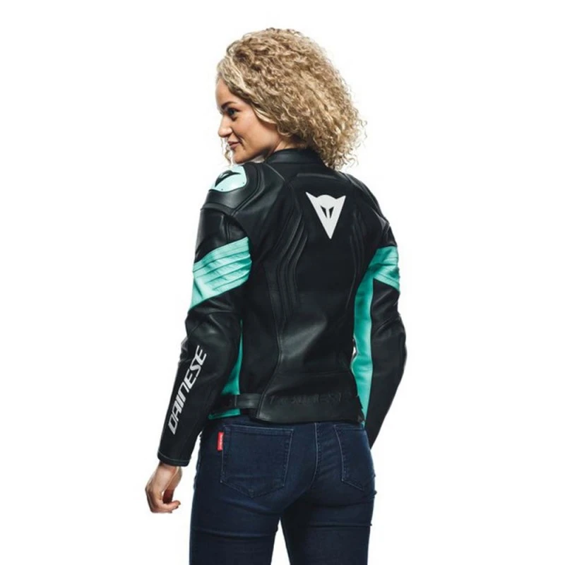 DAINESE Racing 4 Mujer Negro / Verde-agua 3 DAINESE Racing 4 Mujer Negro / Verde-agua - Imagen 3