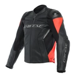 DAINESE Racing 4 Negro / Rojo Fluor