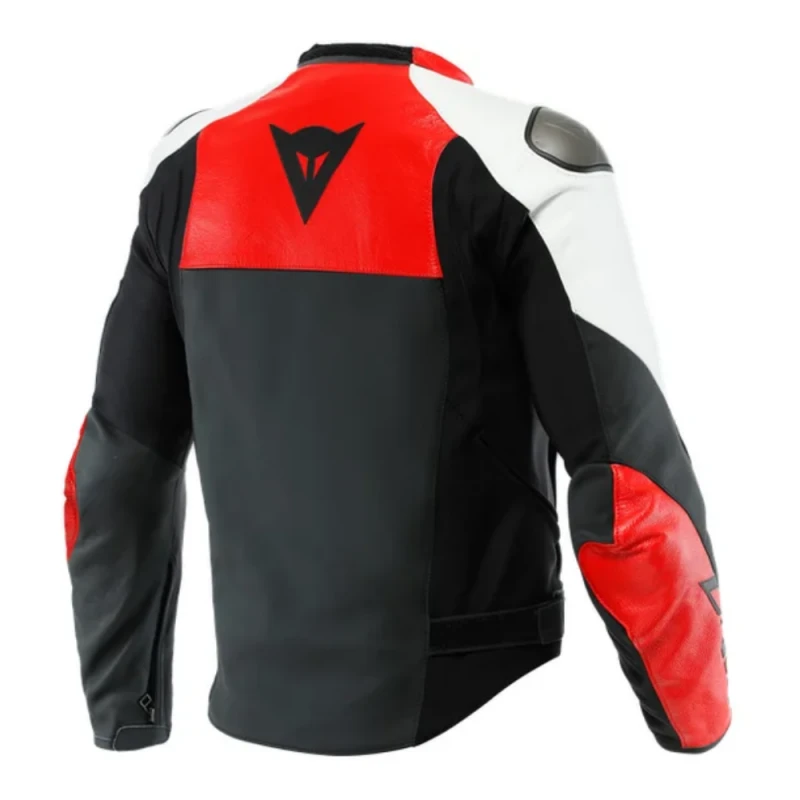 DAINESE Sportiva Negro-mate / Rojo-lava / Blanco 2 DAINESE Sportiva Negro-mate / Rojo-lava / Blanco - Imagen 2