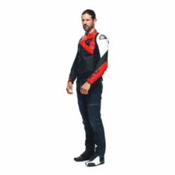 DAINESE Sportiva Negro-mate / Rojo-lava / Blanco 5 DAINESE Sportiva Negro-mate / Rojo-lava / Blanco -Motopasion Ventas dainese sportiva negro mate rojo lava blanco 2