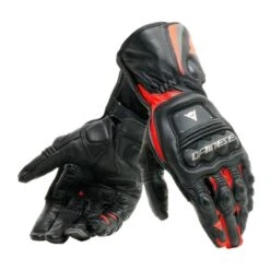 DAINESE Steel-Pro Negro / Rojo Fluor