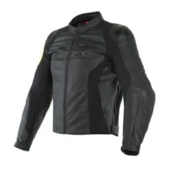 DAINESE VR46 Pole Position Negro / Amarillo Flúor
