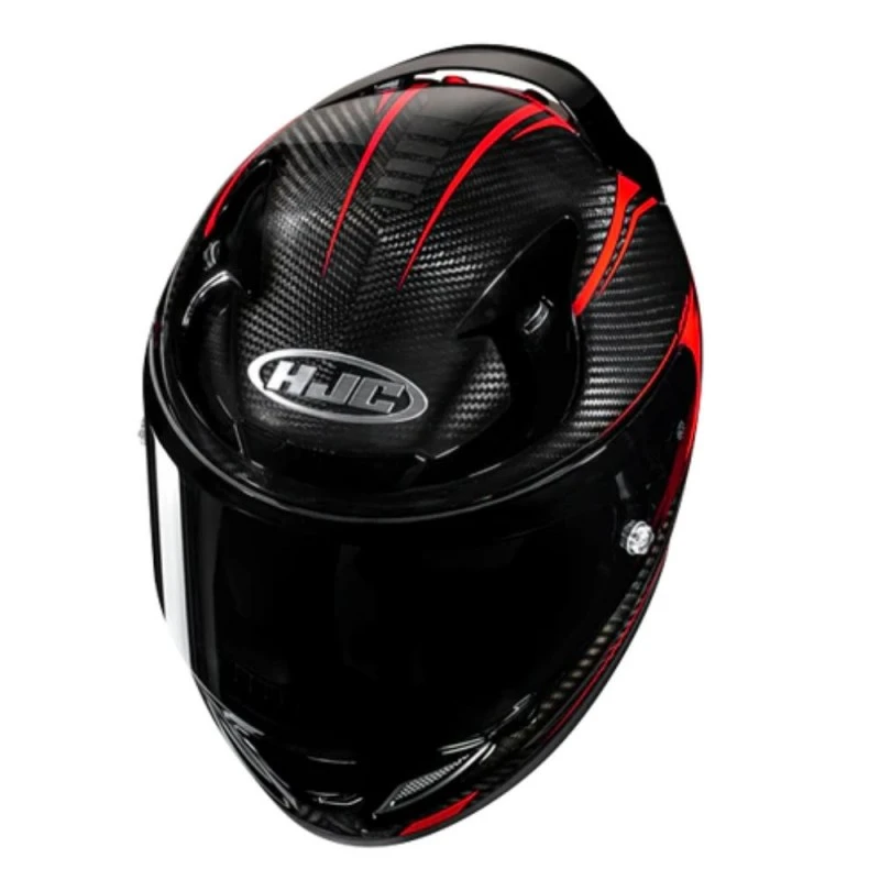 HJC RPHA12 Carbon Keres MC1 2 HJC RPHA12 Carbon Keres MC1 - Imagen 2