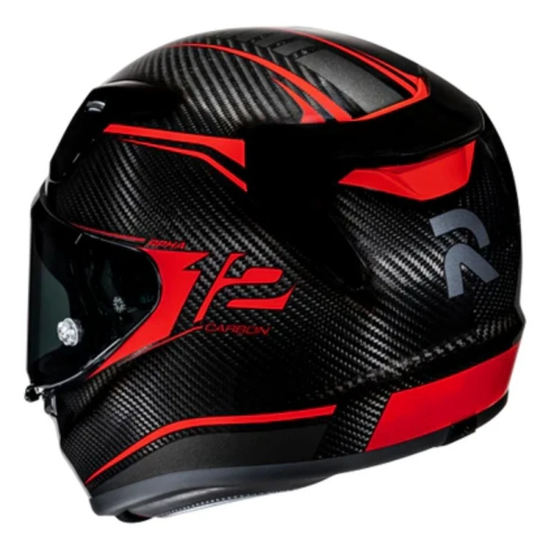 HJC RPHA12 Carbon Keres MC1 3 HJC RPHA12 Carbon Keres MC1 - Imagen 3