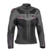 IXON Draco Lady Negro / Antracita / Fucsia