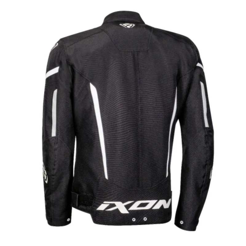 IXON Striker Negro / Blanco 2 IXON Striker Negro / Blanco - Imagen 2