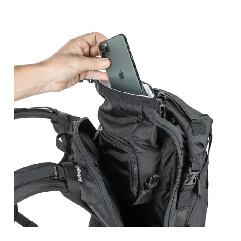 KRIEGA Trail 18 Adventure Negro 5 KRIEGA Trail 18 Adventure Negro - Imagen 5