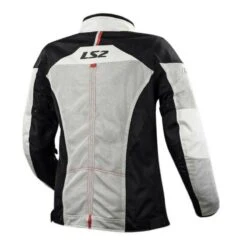 LS2 Alba Lady Gris Claro / Negro -Motopasion Ventas ls2 alba mujer negro 1