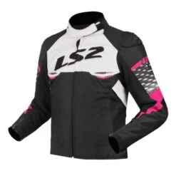 LS2 Apex Lady Negro / Blanco / Rosa