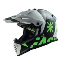 LS2 MX437 Fast Evo Heavy Negro / Blanco