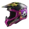 LS2 MX703C X-Force Fireskull Violeta