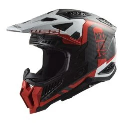 LS2 MX703C X-Force Victory Rojo / Blanco