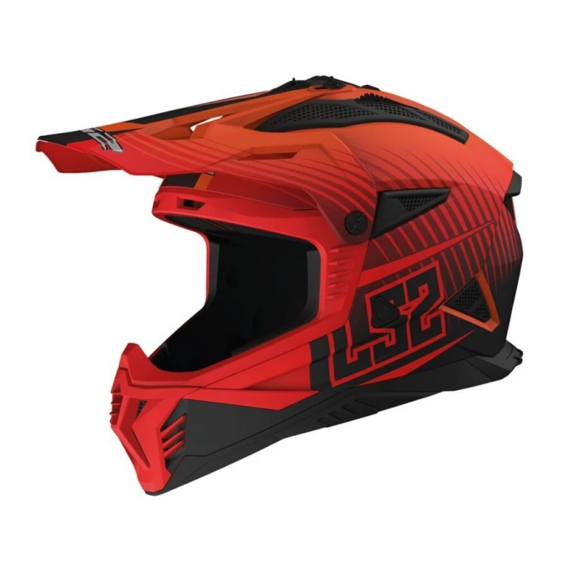 LS2 MX708 Fast II Duck Amarillo Mate H-V / Rojo 1 LS2 MX708 Fast II Duck Amarillo Mate H-V / Rojo