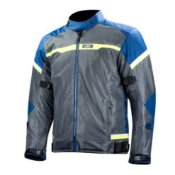 LS2 Riva Azul / Gris / Amarillo Fluor