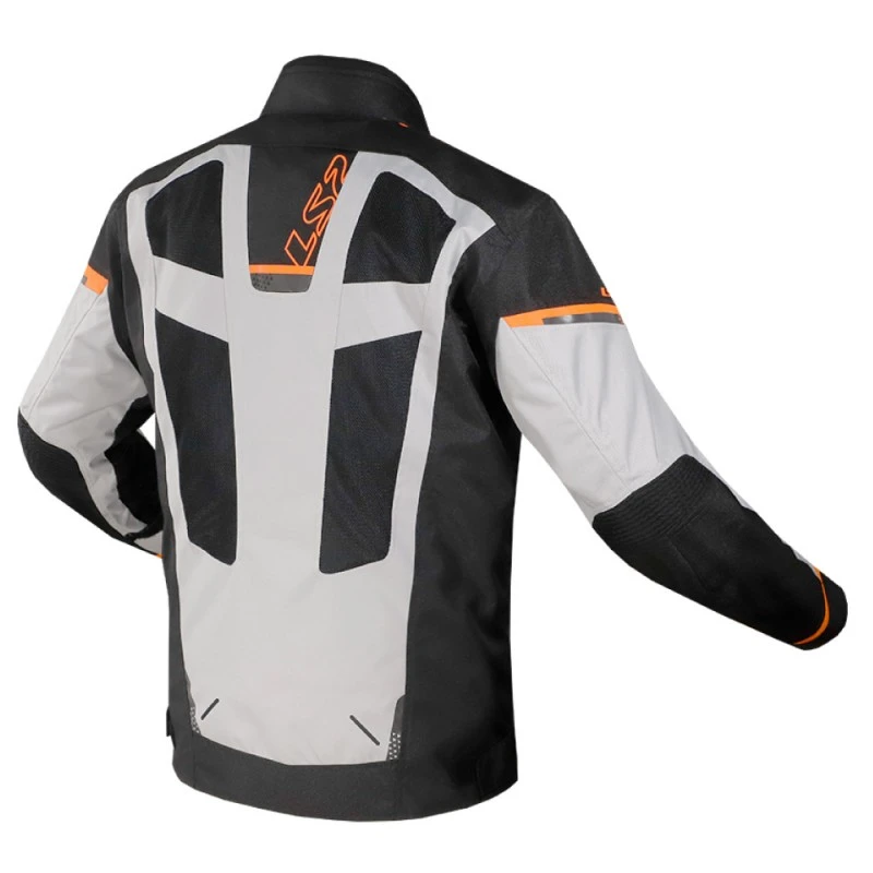 LS2 Scout Negro / Gris / Naranja 2 LS2 Scout Negro / Gris / Naranja - Imagen 2