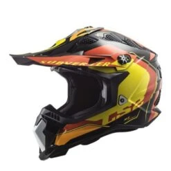 LS2 MX700 Subverter Evo Arched Negro / Amarillo / Rojo