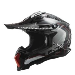 LS2 MX700 Subverter Evo Arched Negro / Plata / Titaneo